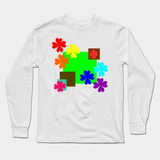 Flower Long Sleeve T-Shirt